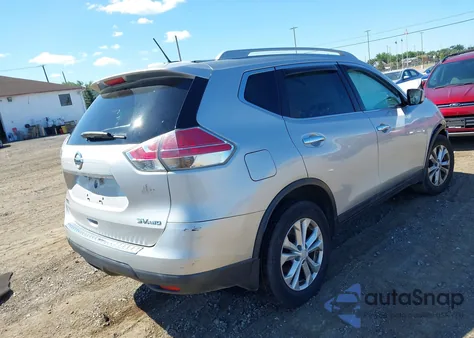 2015 Nissan Rogue S/Sl/Sv из США, поврежденный, VIN 5N1AT2MV2FC767882